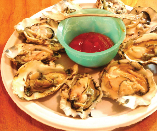 Grilled Oyster Shooters Recipe | Blue Rhino