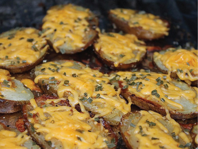 Grilled Potato Skins