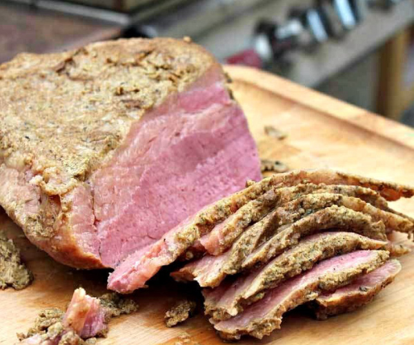Corned Beef with Mustard Plaster Recipe