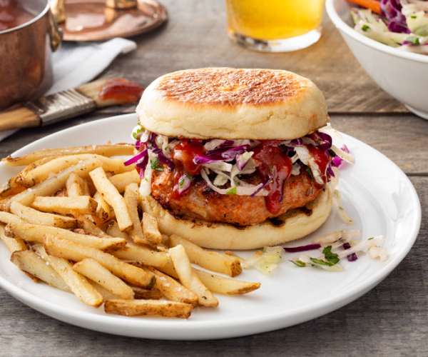 The Turkey Meatloaf Burger Recipe | Blue Rhino