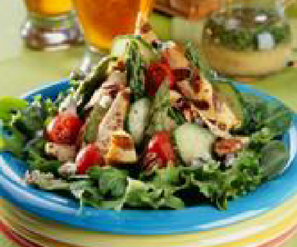 Grilled Chicken Salad With Lime Pale Ale Dressing Recipe | Blue Rhino