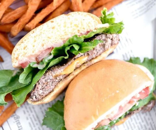 Cheddar Stuffed Turkey Burgers Recipe | Blue Rhino