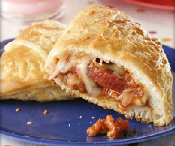 Saucy Pizza Pockets Recipe | Blue Rhino