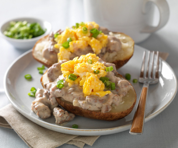 Beefy Breakfast Potatoes Recipe | Blue Rhino