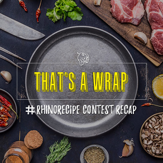 #RhinoRecipe Recap: A Summary of Our Winning Recipes