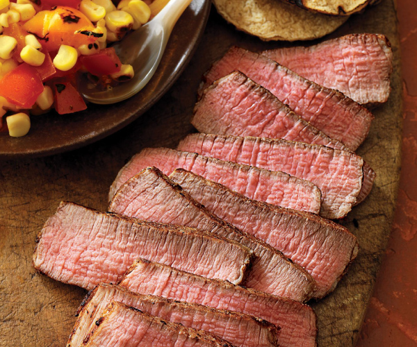 Grilled Southwest Steaks with Sunset Salad Recipe | Blue Rhino