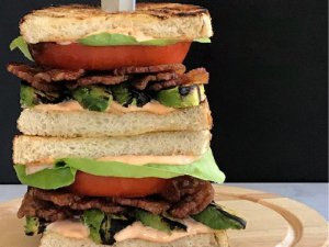 Grilled Blat with Ancho Aioli