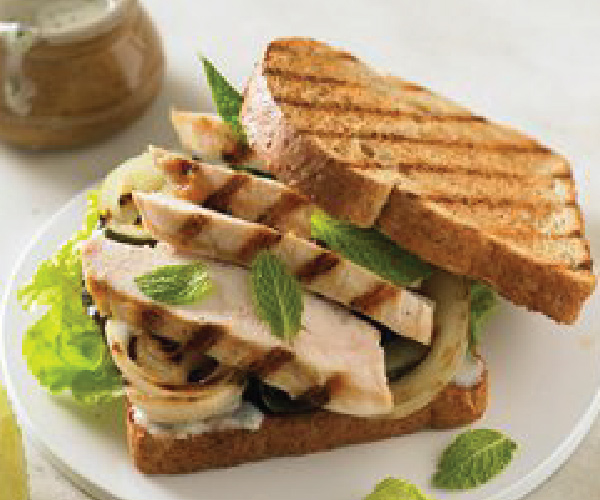 Grilled Chicken Mojito Sandwiches Recipe