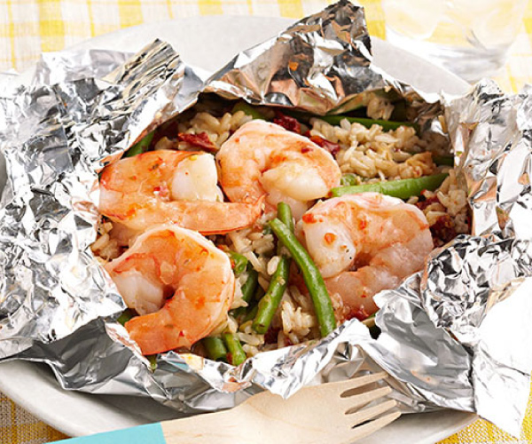 Foil Pack Shrimp Bundles | Blue Rhino