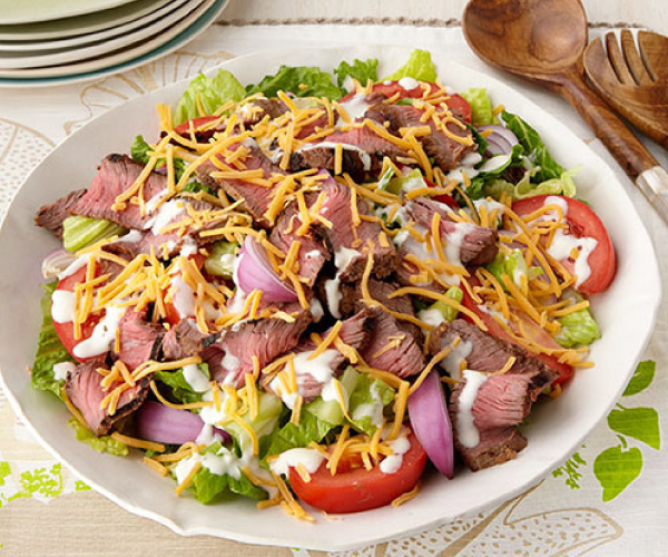 Steakhouse Salad Recipe