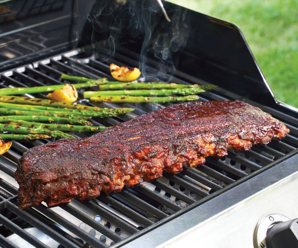 Pork Ribs on the Grill Recipe | Blue Rhino