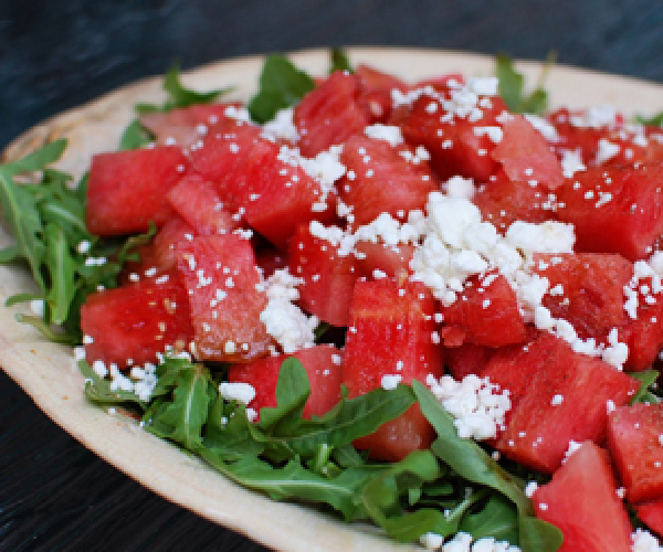 Watermelon & Goat Cheese Salad Recipe | Blue Rhino