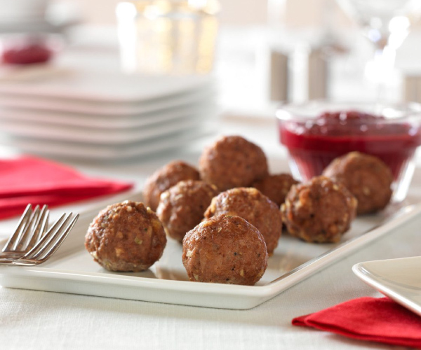 Mini Merry Meatballs Recipe | Blue Rhino