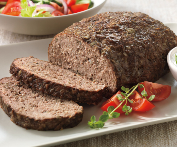 Athenian Beef Meatloaf with Cucumber-Yogurt Sauce Recipe | Blue Rhino