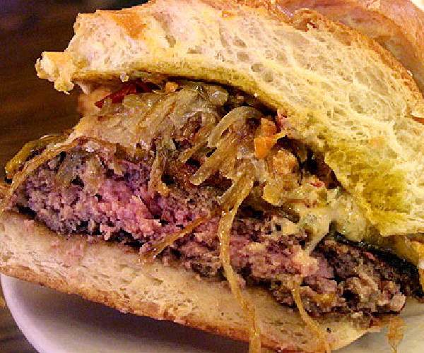Milwaukee Beer and Onion Burgers Recipe