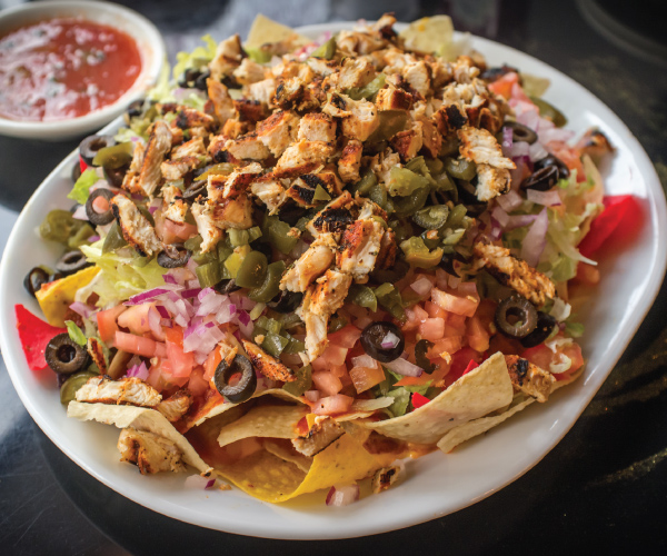 Game Day Grilled Chicken Table Nachos Recipe