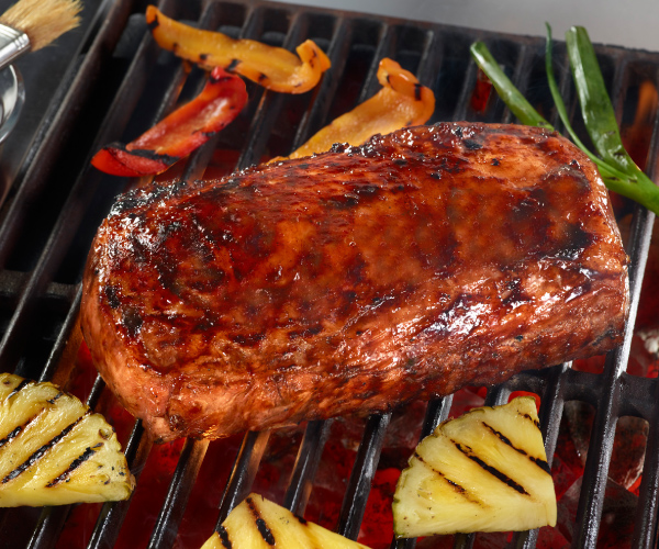 Sweet and Sour Grilled Pork Roast Recipe
