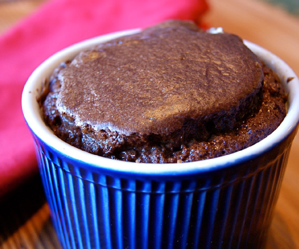 White Chocolate Orange Soufflé