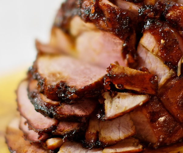 Grilled Ham with Lemon-Orange Glaze Recipe | Blue Rhino