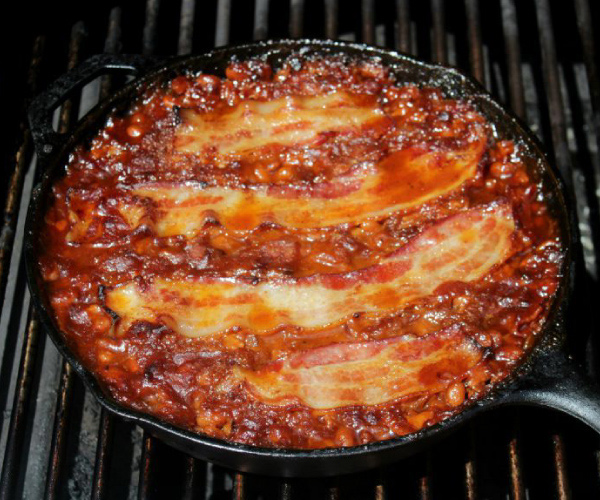 Beer Bacon BBQ Beans Recipe