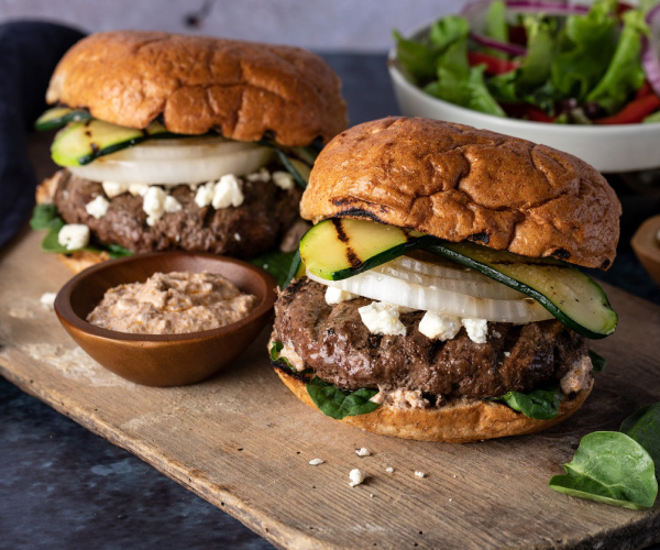 Olympian Burgers Recipe | Blue Rhino