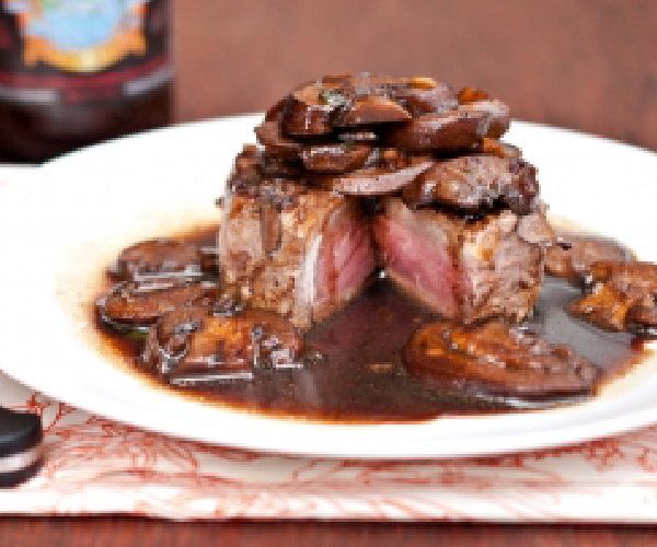 Grilled Sirloins with Stout Beer Recipe | Blue Rhino