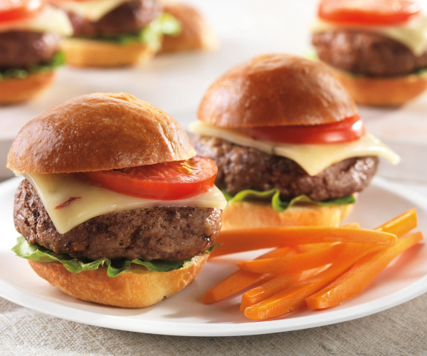 Spicy Cheeseburger Sliders Recipe | Blue Rhino